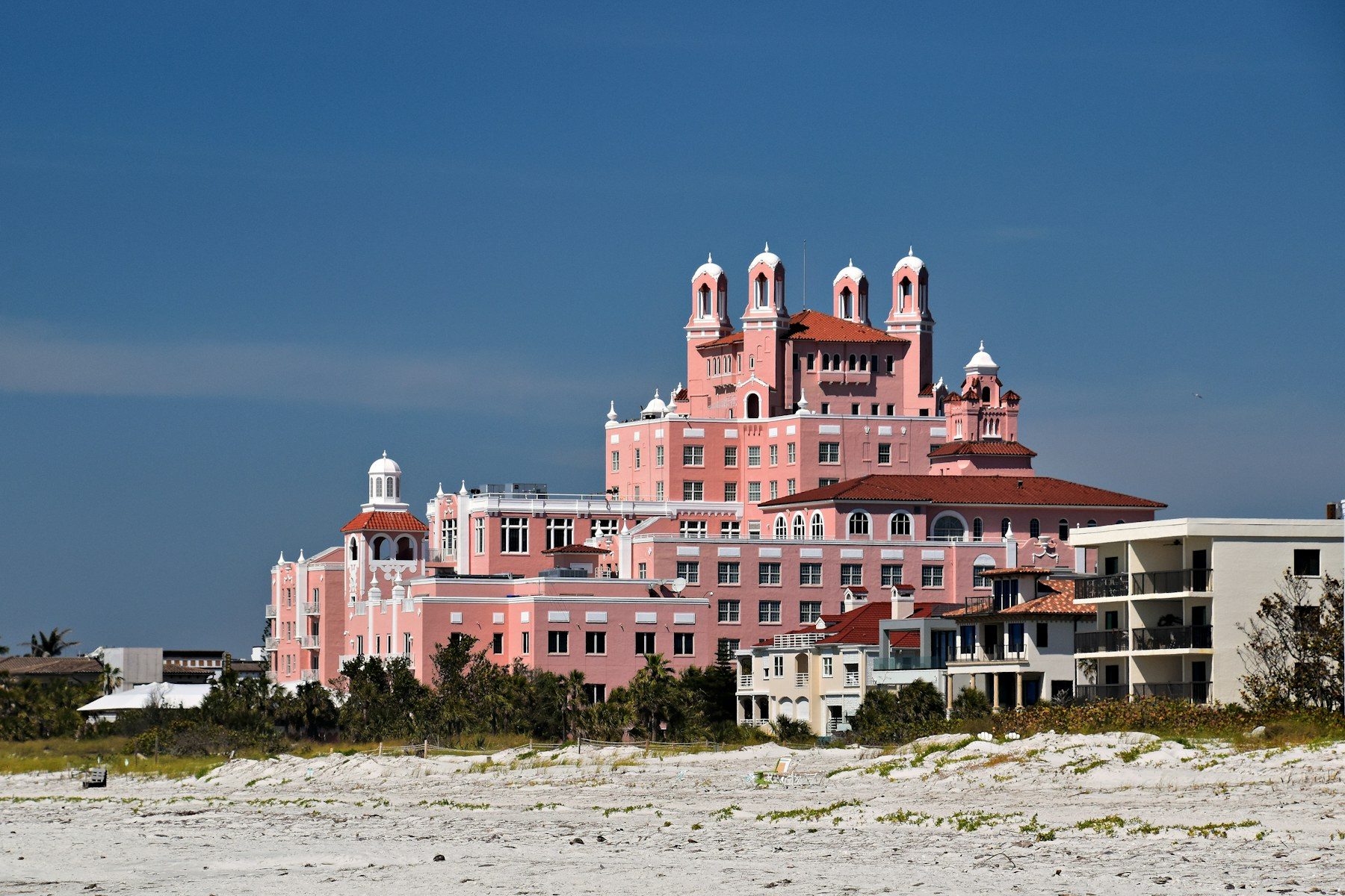 The historic Don CeSar hotel on St. Pete Beach, FL